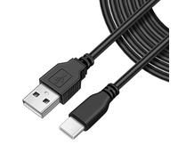 SXRQ Extra Long 3.5 Meter Flexible Cord with 90 Degree/Straight End for Electronics Security Equipment Long USB Type C Cable for Security Camera