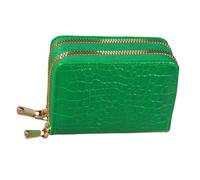 SXRQ Fashionable Embossed Texture Wallet Versatile PU Leather Short Coin Purse Accessory For Cards And Cash Delicate