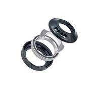 SXRQ Fork Tapered Straight Tube Conversion Steerer Crowns Fork Headtube Adapter Reducer Alloy Headsets Base Rings Spacer Routing Headsets Adapter