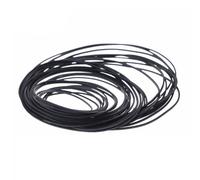 SXRQ Mix Size 1mm Square Cassette Tape Machine Belt Assorted Common For Recorder DVDs Drives 50/100PCS For Electronic Devices