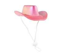 SXRQ Puppy Sunbonnet Supplies Sun Hat With Adjustable Strap Outdoor Nacreous Outdoor Sunbonnet Supplies Sun Pet Cowboy Hat Cats