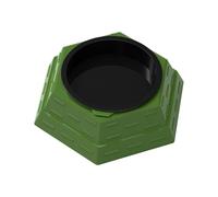 SXRQ Reptiles Food Bowl Lizards Food Water Bowl Bearded Dragon Feeding Hexagonal Bowls for Anoles Multifunctional Reptiles