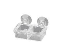 SXRQ Suction Cup Reptiles Feeders Feeding Food Water Bowl Escape Proof Verme Dish Lizards Bowls Suction Cup
