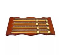 SXRQ Wood Billiard Score Board Counters Referee Scores Keeper Shuffleboard Scoreboard Snookers Game Counters Easy to Use Referee Scores Keeper Shuffleboard Scoreboard