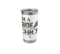 SXS UTV I'm A Side by Side Chick Leopard Off-Road Adventure Stainless Steel Insulated Tumbler