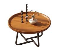 SXSCARKX Round Coffee Table, Modern Simple Sofa BedSXSCARKX/Corner Table/Nesting Table,Balcony Afternoon Tea Table/Leisure Table(B,70cm)
