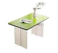SXSCARKX Sofa, Acrylic Coffee Table，Creative Leisure Table/Small Desk，No Need To Install Computer Desk，for hotel House Decorative(B,40x25x25cm)