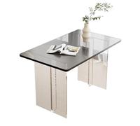 SXSCARKX Sofa, Acrylic Coffee Table，Creative Leisure Table/Small Desk，No Need To Install Computer Desk，for hotel House Decorative(D,60x30x30cm)