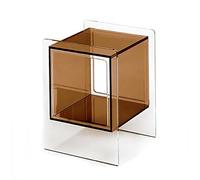 SXSCARKX Sofa, Transparent Acrylic Coffee Table,Creative BedSXSCARKX/Leisure Table,for Hotel Model House Decorative(A,40x40x50cm)