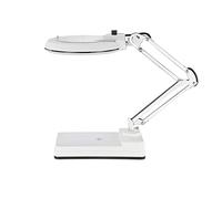 SXSGSM 30X Magnifying Desk Lamp,Hand Free Magnifying Glass With Light,Folding Design Magnifier With 120 LED Light For Reading,Hobbies,Sewing,Crafts The New