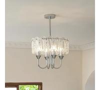 SXSHEYS Chandeliers Crystal Ceiling Lights French Retro Bedroom In The Ancient Style American Simple Light Luxury Living Dining Room,For Decoration