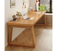 SXSHEYS Computer desk,Large Workstation,Modern Executive Office Desk Writing Table,Wood Study Business Furniture for Home Office,Small Spaces,A