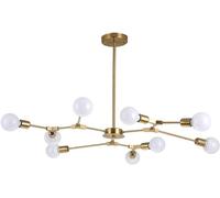 SXSHEYS lamp Luxury, Living Room Dining Bedroom,Simple Atmosphere Molecular Tree Branch Magic Bean, Light