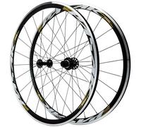 SXSHEYS Road Bike Wheelset 700C Front Rear Wheel Set C/V Brake Quick Release Rim 100mm/130mm Aluminum Alloy Accessories