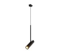 SXSKPP Minimalist LED Ceiling Light, Adjustable Angle for Bedroom & Living Room, Stylish Pendant Modern Bedside Spotlight (Black, 1 Head)