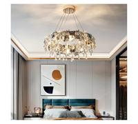 SXSLTSA Modern Luxury Butterfly Crystal Led Pendant Lights Lustre Bedroom Living Room Decor Hanging Light Fixture Indoor Lighting Lamp