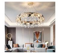 SXSLTSA Modern Luxury Butterfly Crystal Led Pendant Lights Lustre Bedroom Living Room Decor Hanging Light Fixture Indoor Lighting Lamp