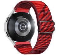 SXSWCH 20mm 22mm Nylon Strap For Gamrmin Vivoactive3 4 5 Venu2 HR Plus Sq Adjustable Elastic Bracelet For Forerunner265/255/245/645/754/735/945/955 Approach S12 Watchbands