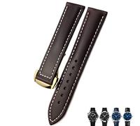 SXSWCH 21mm 20mm 22mm Watch Strap for Omega Seamaster 300 Speedmaster Cow Leather Watch Bands