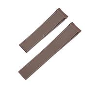 SXSWCH 22mm Waterproof Bracelet Watch Band Rubber Watch Strap for Aquaracer 300 Way201b (Color : Brown, Size : 22mm)