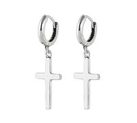 SXSWCH 925 Sterling Silver Square Drop Earring, Simple Geometric Dangle Earrings, Fashion Huggie Hoop Dangling Earrings, Party Jewelry for Women