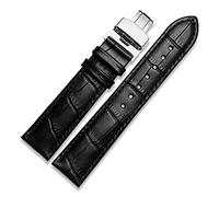 SXSWCH Genuine leather watchband With Butterfly Clasp Bands Croco Bracelet for men straps 12 13 14 15 16 17 18 19 20 21 22 23 24 mm