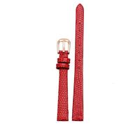 SXSWCH Genuine Leather Watchband womens bracelet 6mm 8mm 10mm 12mm lizards leather watch strap small wristwatches belt Pin buckle