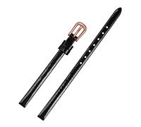SXSWCH Mini Watch Band 6mm Genuine Leather Bracelet Womens Fashion watchband Small Strap (Color : 26mm, Size : 6mm)