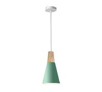 SXSWCH Nordic Style Pendant Light Colored Log Chandelier Restaurant Ceiling Lighting Fixture Art Decorateive Lights Bar Table Dining Table Light Fixture Color Cafe Milk Tea Store