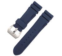 SXSWCH Rubber Strap For Panerai 441 111 Strap Men's Waterproof Silicone Bracelet Watch Accessories 22mm 24mm