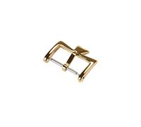 SXSWCH Stainless Steel Watch Clasp for VC Vacheron Watch Strap Buckles Constantin 16MM 18MM 20mm Silvery Golden Rose Gold Metal Pin Clasp (Color : Gold, Size : 16mm)