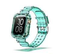 SXTDDSP Compatible with Apple Watch Bands 38mm 40mm 41mm 42mm 44mm 45mm, Clear Sport Band for iWatch Series 9/8/7/6/5/4/3/2/1/SE