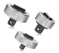 SXTDKMJ 3 PCS Palm Ratchet Set, Thumb Ratchet Wrench Reversible Palm Ratchet Wrenches Mini Thumb Lever Finger Ratchet Wrench Set (1/2" 1/4" 3/8")