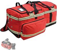 SXTYFBB First Responder Bag Trauma with Reflectors, Large Capacity First Aid Kit Bag, Medical Emergency Kits Storage Jump Bag Pack for EMT, Safety Officers Item Storage