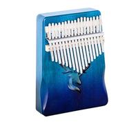 SXTYYH 17 Keys Kalimba for Beginners Finger Piano Portable Wooden Thumb Piano Musical Instrument for Christmas Birthday Adults Music Lovers(17 tones D)