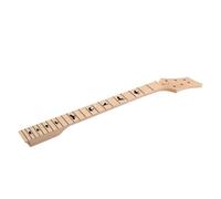 SXTYYH 22 Frets Guitar Neck Maple Fretboard Bird Inlay Scalloped Guitar Neck for Electric Guitar Neck Unfinished Replacement Jazz Bass Neck