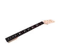 SXTYYH 22 Frets Guitar Neck Rosewood Fingerboard Electric Guitar Neck Instrument Accessories Bird Inlay Baritone Guitar Neck for Jazz Bass Neck Replacement
