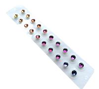 SXTYYH Calm Pops Ear Seeds Acupuncture Kit Easy-to-Use Crystal Pearl Acupuncture Ear Seeds for Weight Loss, Detox, Ear Seeding Kit for Beginners Relief Facial Tools(20pcs/A)