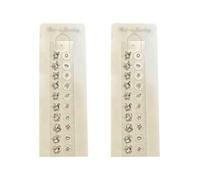 SXTYYH Ear Seeds Acupuncture Kit for Effective Detox and Weight Loss Support Fashionable Massage Calm Pops Acupuncture Ear Seeds, Ear Seeding Kit Stickers(40pcs,A)