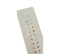 SXTYYH Ear Seeds Acupuncture Kit, from Promoting Weight Loss and Reducing Puffiness to Encouraging a Calm, Detoxed State Relief Facial Tools Calm Pops Acupressure Ear Seeds Kit(D)