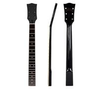 SXTYYH Electric Guitar Neck 22 Fret Maple Baritone Guitar Neck Fingerboard Rosewood Fingerboard Jazz Bass Neck Replacement for Lp