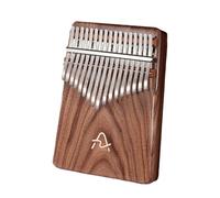 SXTYYH Kalimba 17/21 Keys Black Walnut Finger Piano for Beginners Thumb Piano with Tuning Hammer Tool Kit Portable Musical Instrument(17 tones)