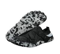 SXTYYH Lightweight Barefoot Shoes Women and Men Flexible Tai Chi Kung Fu Shoes for Martial Arts Training Grounding, Comfortable for All Day Wear(Black,8 UK)