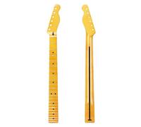 SXTYYH Maple Electric Guitar Neck 6 Strings 22 Frets Diy Replacement Unfinished Paddle Head Jazz Bass Neck for Tc, TL, St Right Hand Guitar Parts