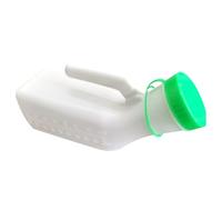SXTYYH Mens Urinal Bottle Spill Proof for Seniors with Luminous Lid Portable Urinals for Male Nighttime Use, Pee Bottle 1000ml Pee Container Men, for Camping Travel Pee Jug(Green)
