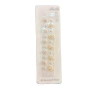 SXTYYH Multi-Purpose Ear Seeds Acupuncture Kit for Point Massage Stickers Effective Ear Seeding Kit Addressing Weight Loss, Detox and Calm Pops Relaxation Acupressure Ear Seeds(20pcs,F)