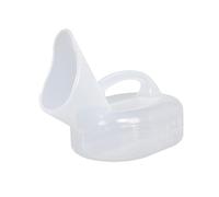 SXTYYH Transparent Urinals for Women Nighttime Bedside Male Urinal Bottles, Portable Urinal for Men Pee Bottle, Reusable Pee Container for Urine Collection Pee Jug