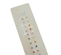 SXTYYH Wellness Ear Seeds Acupuncture Kit 20 Pcs Fashionable Acupressure with Ears Seed for Calm Pops Acupuncture Ear Seeds Resin Weight Loss and Body Detox Journey Naturally(B)