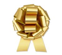 sxvblly Big Bows 12 Inch Big Metallic Gold Bows for Gift Wrapping Car Decorated Birthday Party and Valentine's Day Decorations