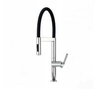 SXWYLZ Flexible Tap Hoses Swivel Faucet Magnetic Pull Out Kitchen Tap 3 Mode Sink Mixer Taps Single Handle Hot and Cold,Chrome